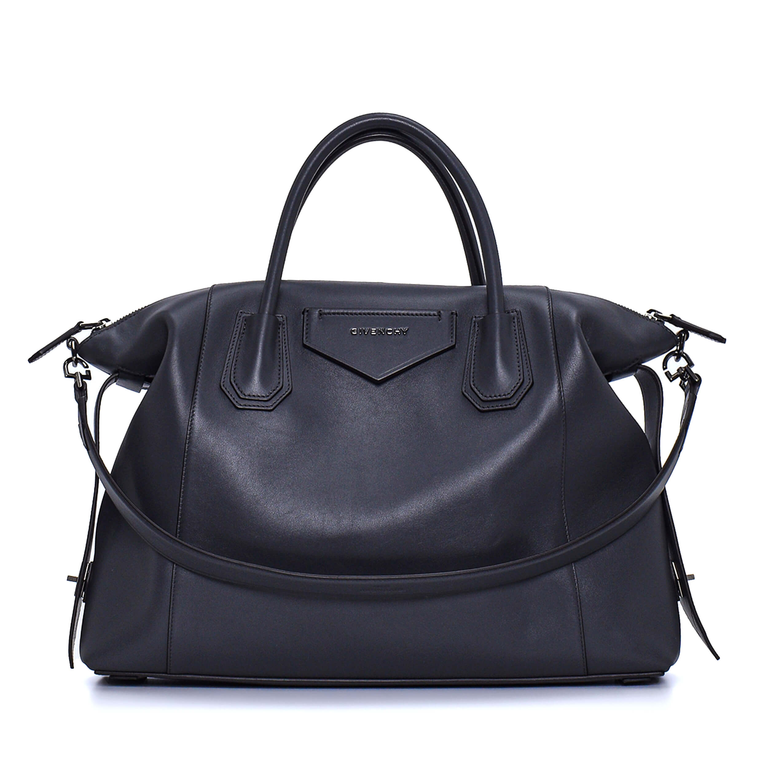 Givenchy - Anthracite Antigona Shoulder Bag 